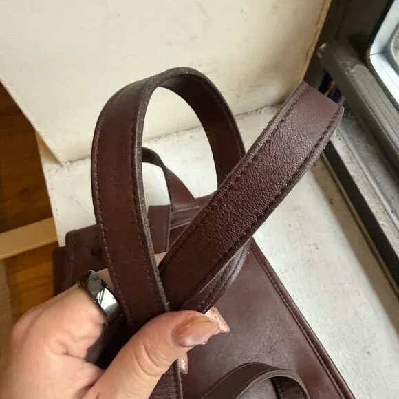 Vintage Coach daypack (mahogany) - Picture 9 of 13